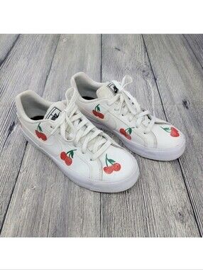 Nike Air Force 1 Custom Painted Cherries Shoes